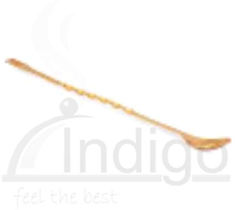 St. Steel Bar  Gold Plated Fork Tail