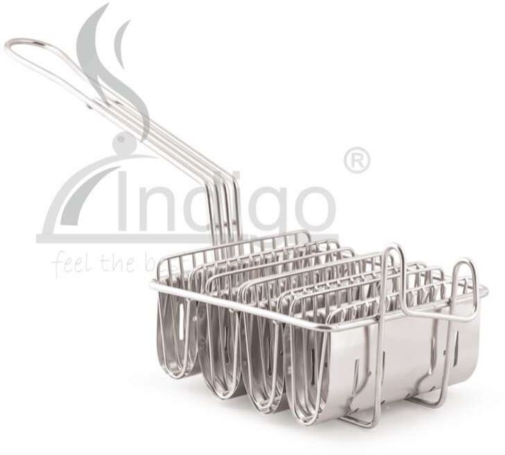 SS Taco Fryer Basket