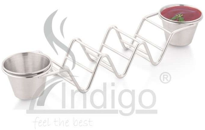 Taco Holder With Cup SS