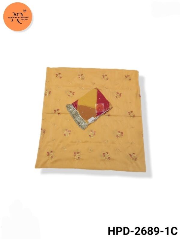 Rajasthani Rajputi Half Pure Suit Hpd 2689