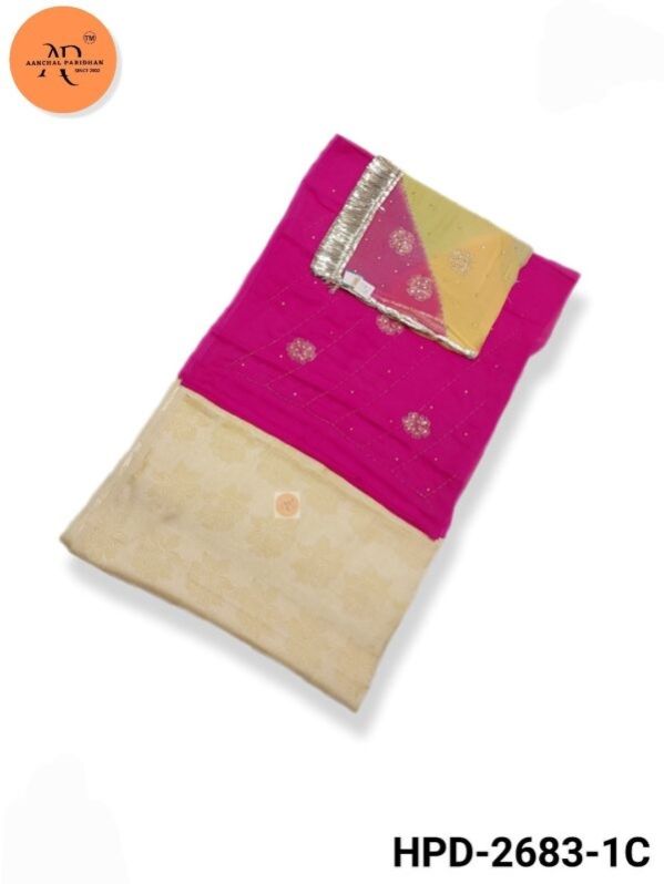 Rajasthani Rajputi Half Pure Suit Hpd 2683