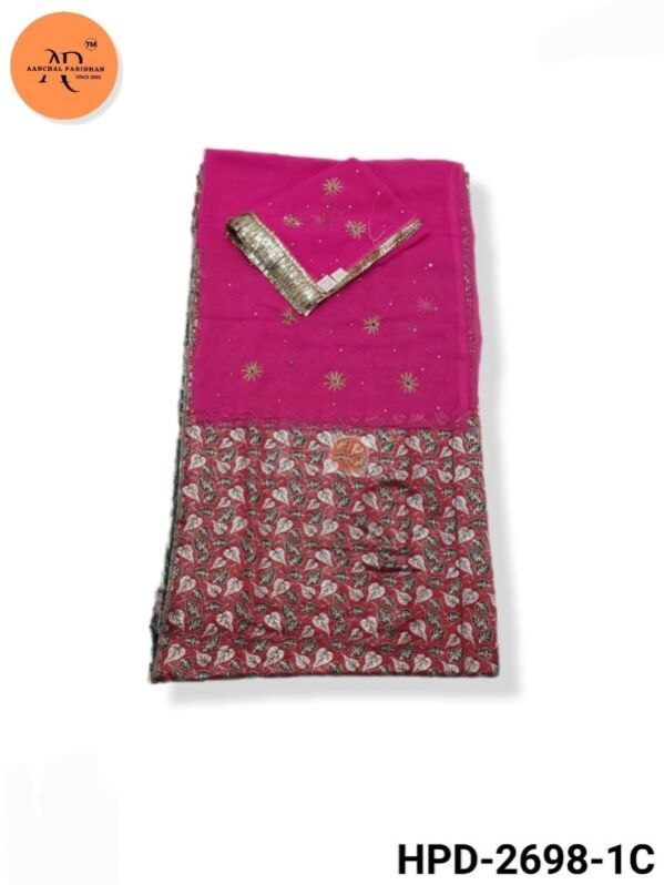 Rajasthani Rajputi Half Pure Suit Hpd 2698