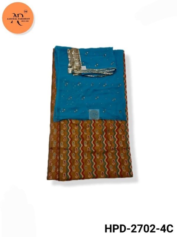 Rajasthani Rajputi Half Pure Suit Hpd 2702