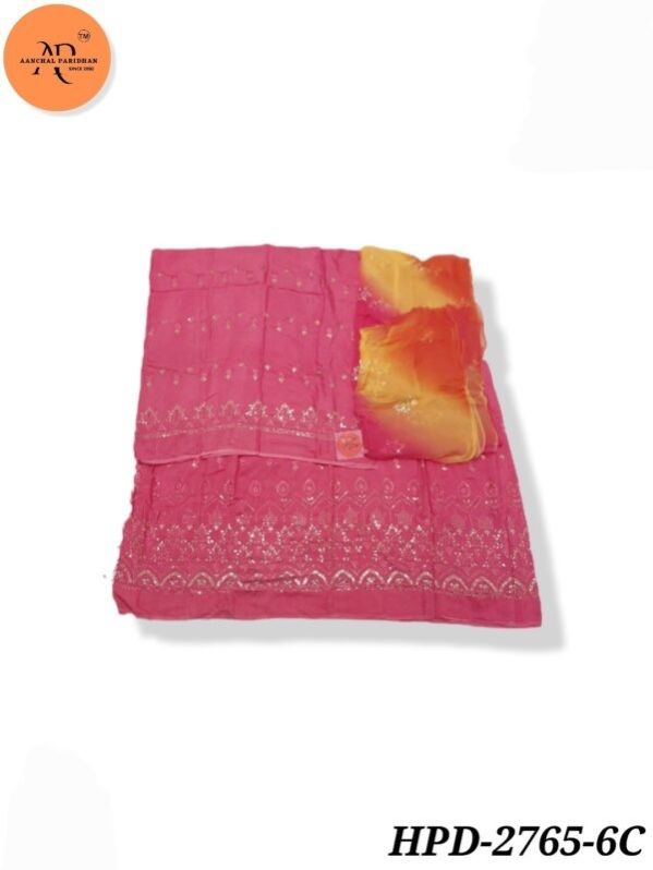 Rajasthani Rajputi Half Pure Suit Hpd 2765