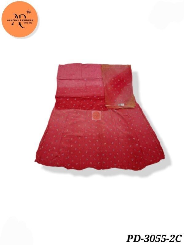 Rajasthani Rajputi Pure Suit Pd 3055