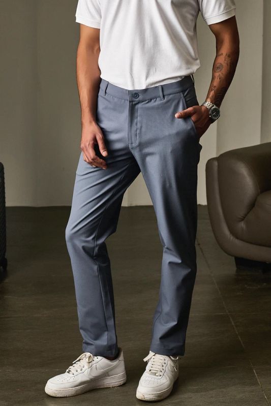 Steel Grey Business Travel Pant