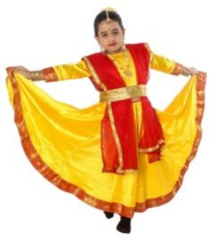 Kathak Anarkali Dance Dress