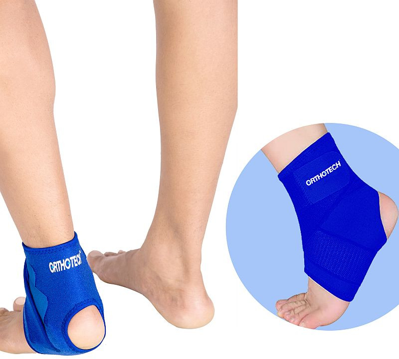 Blue Orthotech Ankle Support