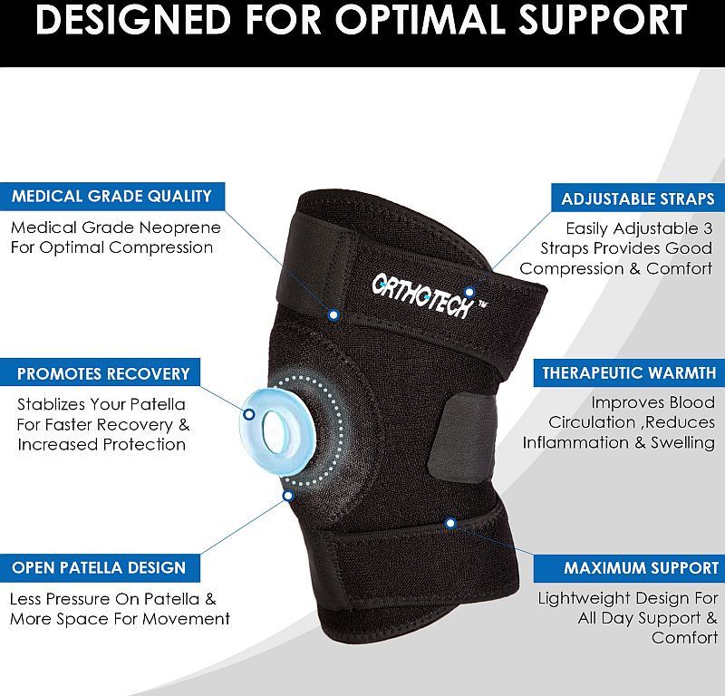 OR2113 Orthotech Open Patella Knee Support