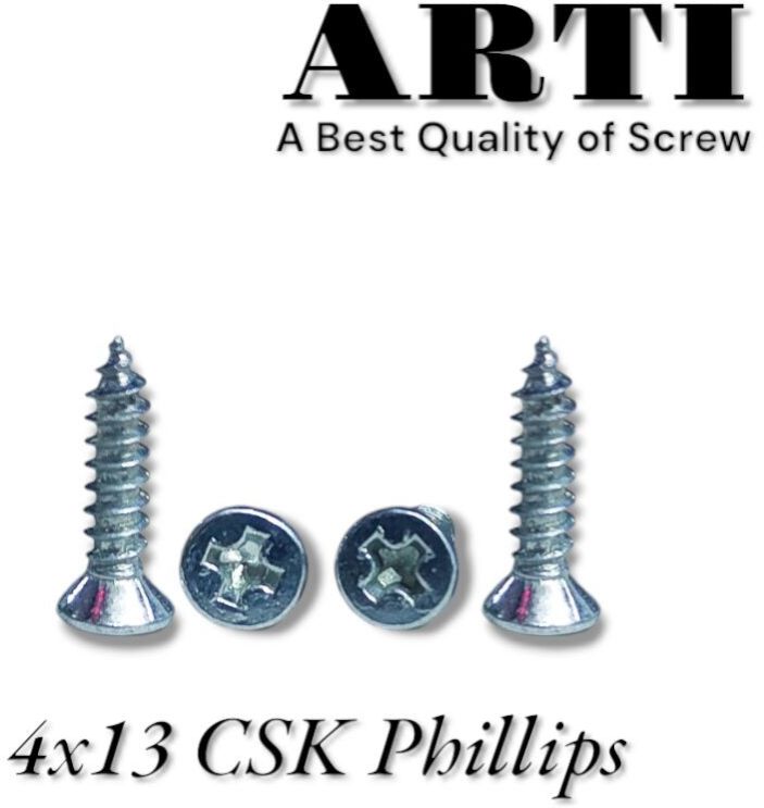 4x13 Csk Phillips Self Tapping Screw