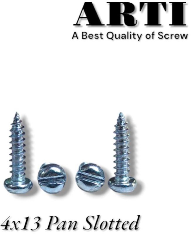 4x13 Pan Slotted Self Tapping Screw