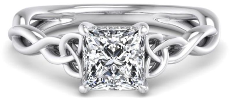 Diamond Solitaire Engagement Rings