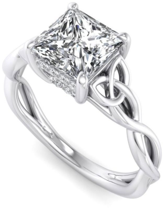 Diamond Solitaire Engagement Rings