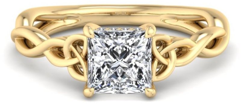 Diamond Solitaire Engagement Rings