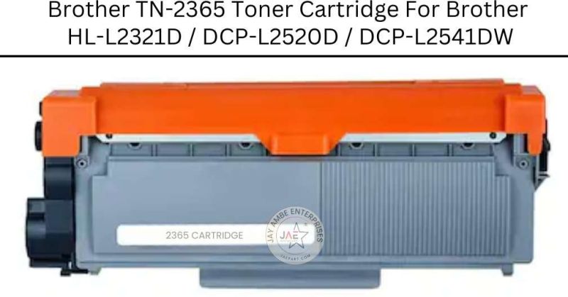 Brother LaserJet Printer TN-2365 Toner Cartridge