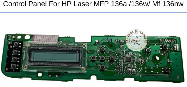 HP Laser Printer Control Panel