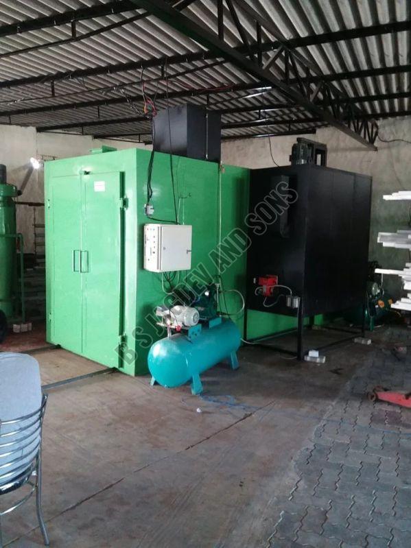 Batch Type Powder Coating Plant