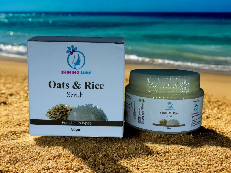 50gm Oats & Rice Face Scrub