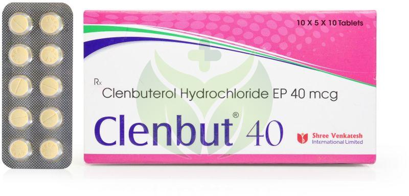 40mcg Clenbuterol Tablets