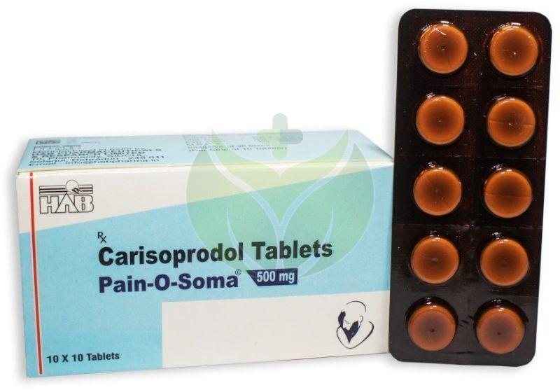 500mg Carisoprodol Tablets