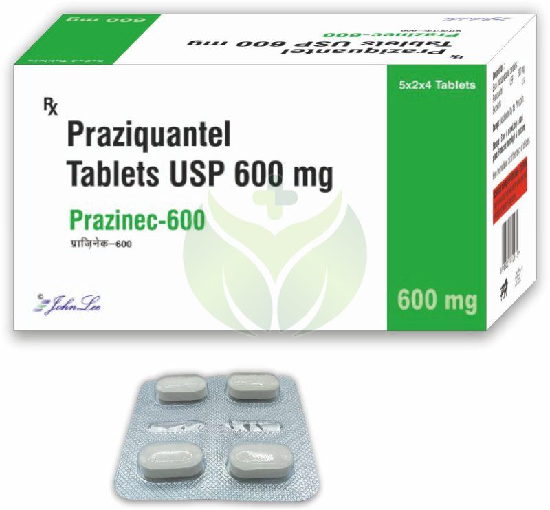 600mg Praziquantel Tablets