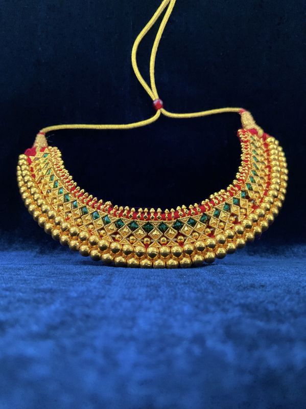 Designer Moti Necklace Set