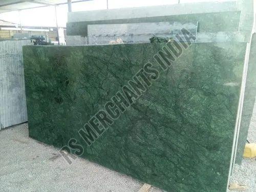 Polished Green Granite Slab