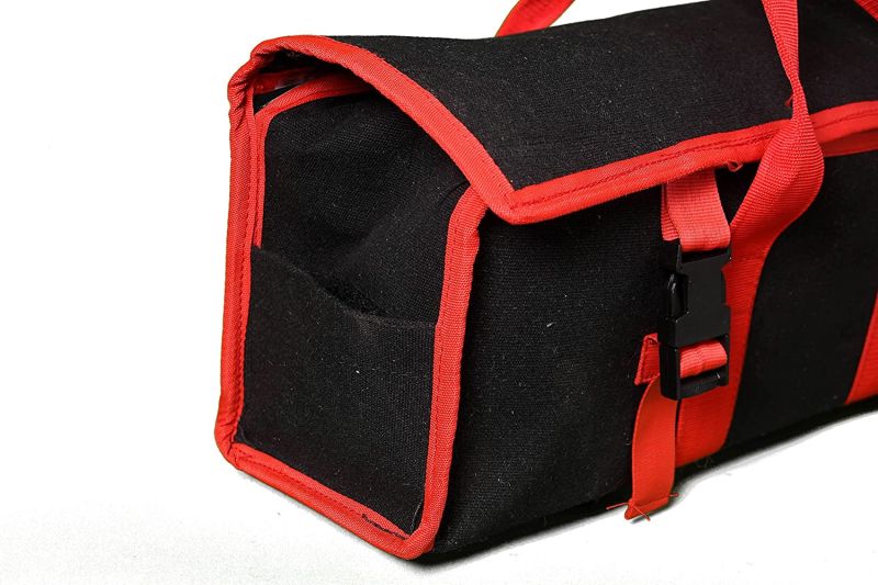 Pahal Tool Bag Single Compartment 2 Pockets Canvas Electrician, Plumber, Carpenter, Car Technician