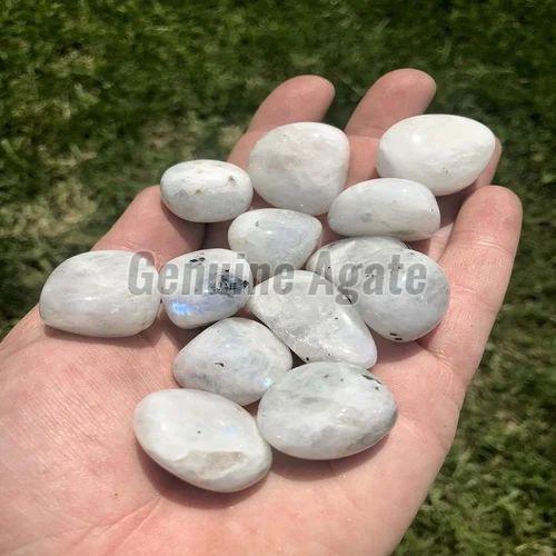 Rainbow Moonstone Tumbled Stone