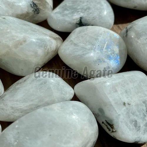 Rainbow Moonstone Tumbled Stone