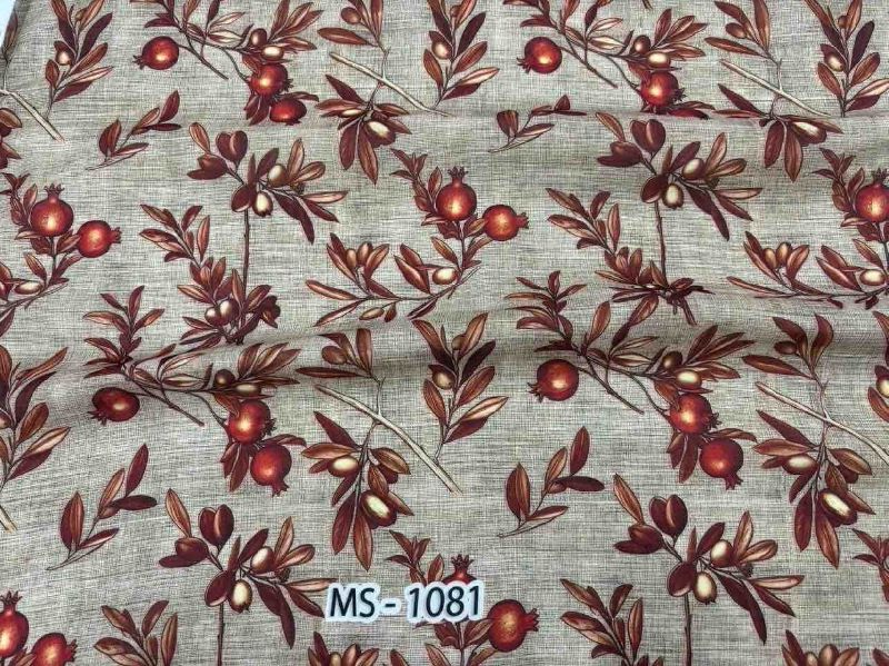 Floral Print Cotton Cambric Fabric