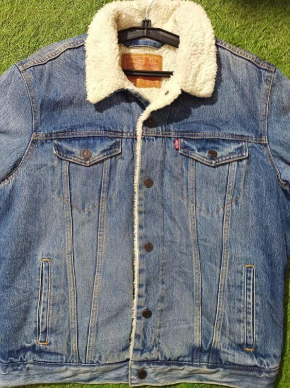 Mens Winter Denim Jacket