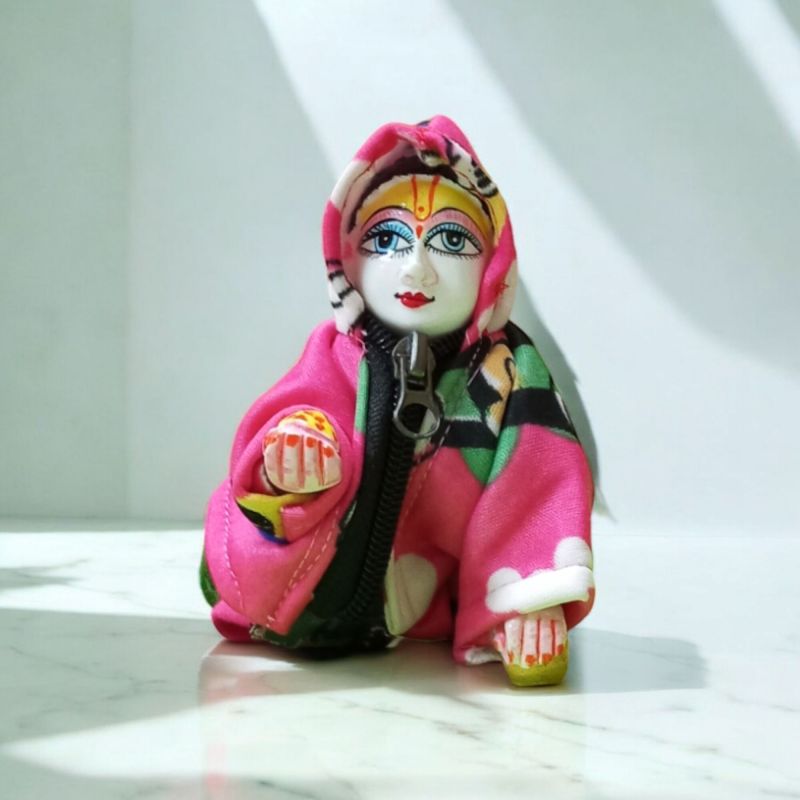 Christmas Ready Laddu Gopal Winter Dress