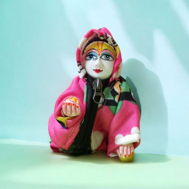 Christmas Ready Laddu Gopal Winter Dress