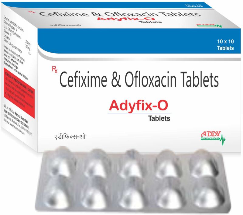 Adyfix-o Cefixime Ofloxacin Tablets