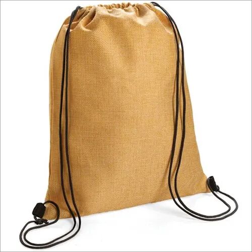 Jute Drawstring Bag