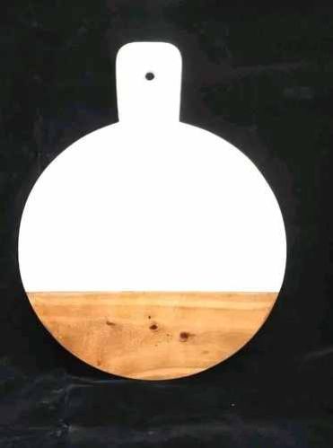 Marble Wood Chopping Board