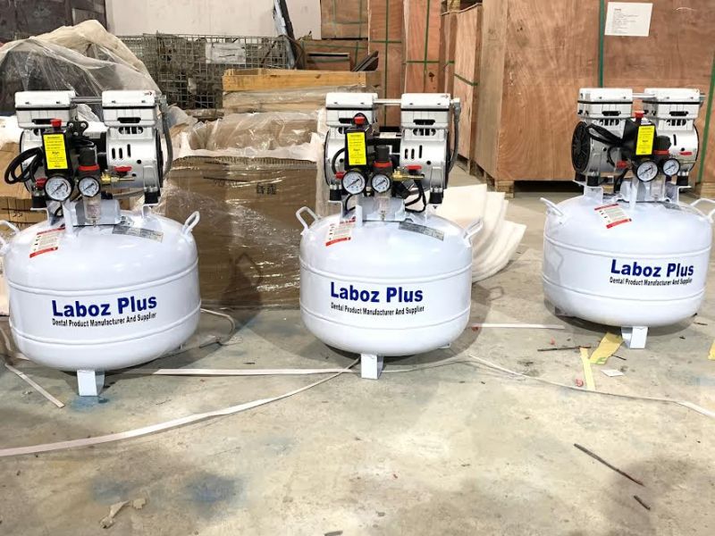 Laboz Round Tank Compressor