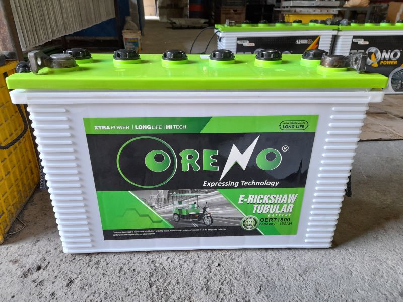 Oreno 150Ah E Rickshaw Tubular Battery