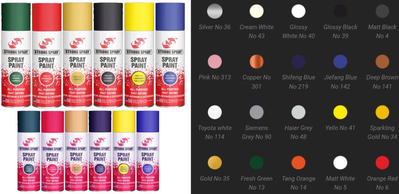 Standard Grade HP Strong Spray Paint