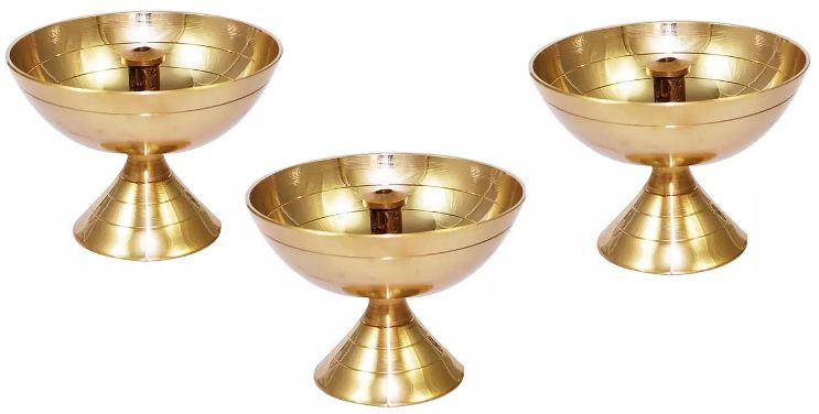 Brass Golden Paro Diya