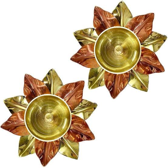 Copper Brass Paro Diya