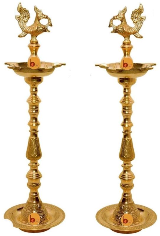 Kerala Brass Diya Stand