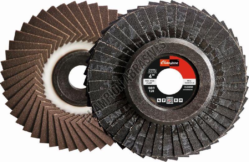 4 Inch 120 Grit Flexible Flap Disc