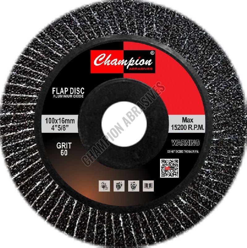 4 Inch 60 Grit Plastic Flap Disc