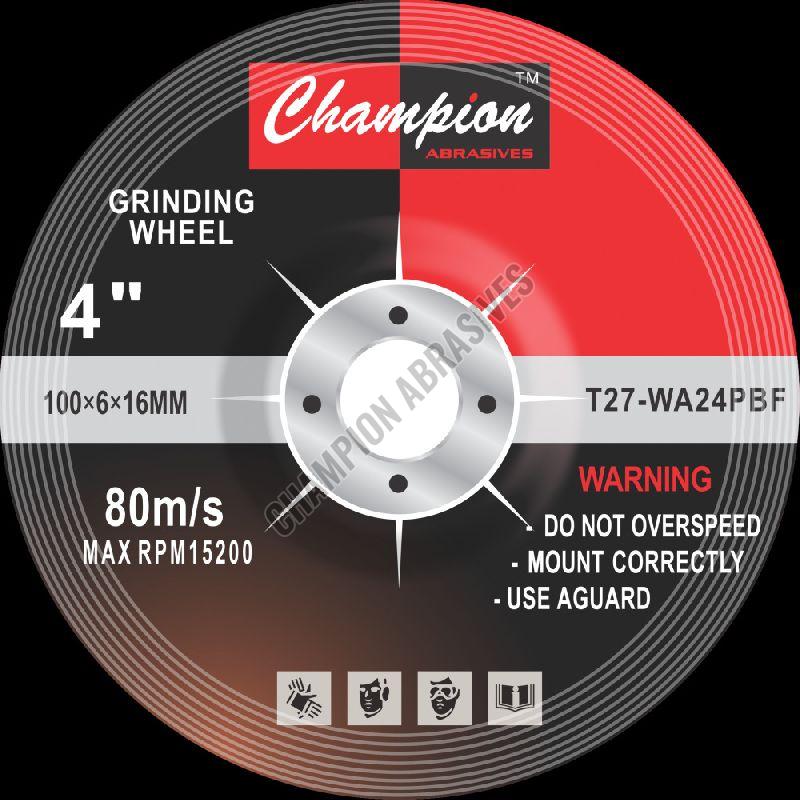 4X6 Brown Grinding Wheel