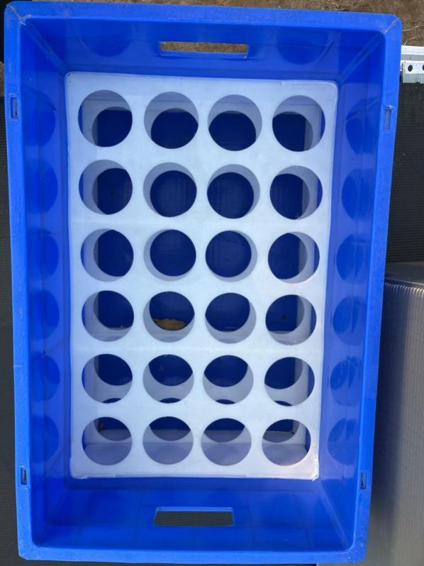 1 Ltr and 1/2 Ltr Milk Bottle Partition Crate