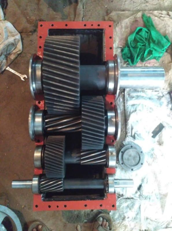 Mild Steel Industrial Gearbox