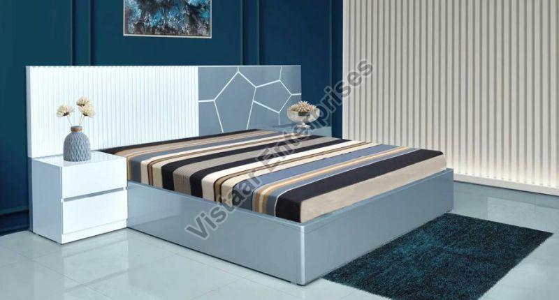 Polished Wooden Aiden Full Hydraulic Bed, for Home, Size : King Size