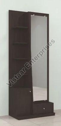 Brown Rectangular Polished Amelia Dressing Table, for Home, Size : 800 x 1870 x 380 mm